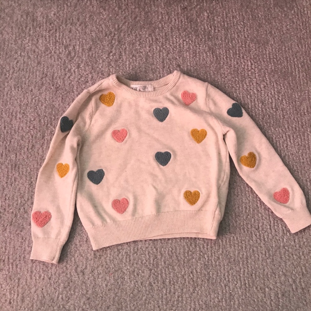 Heart sweater